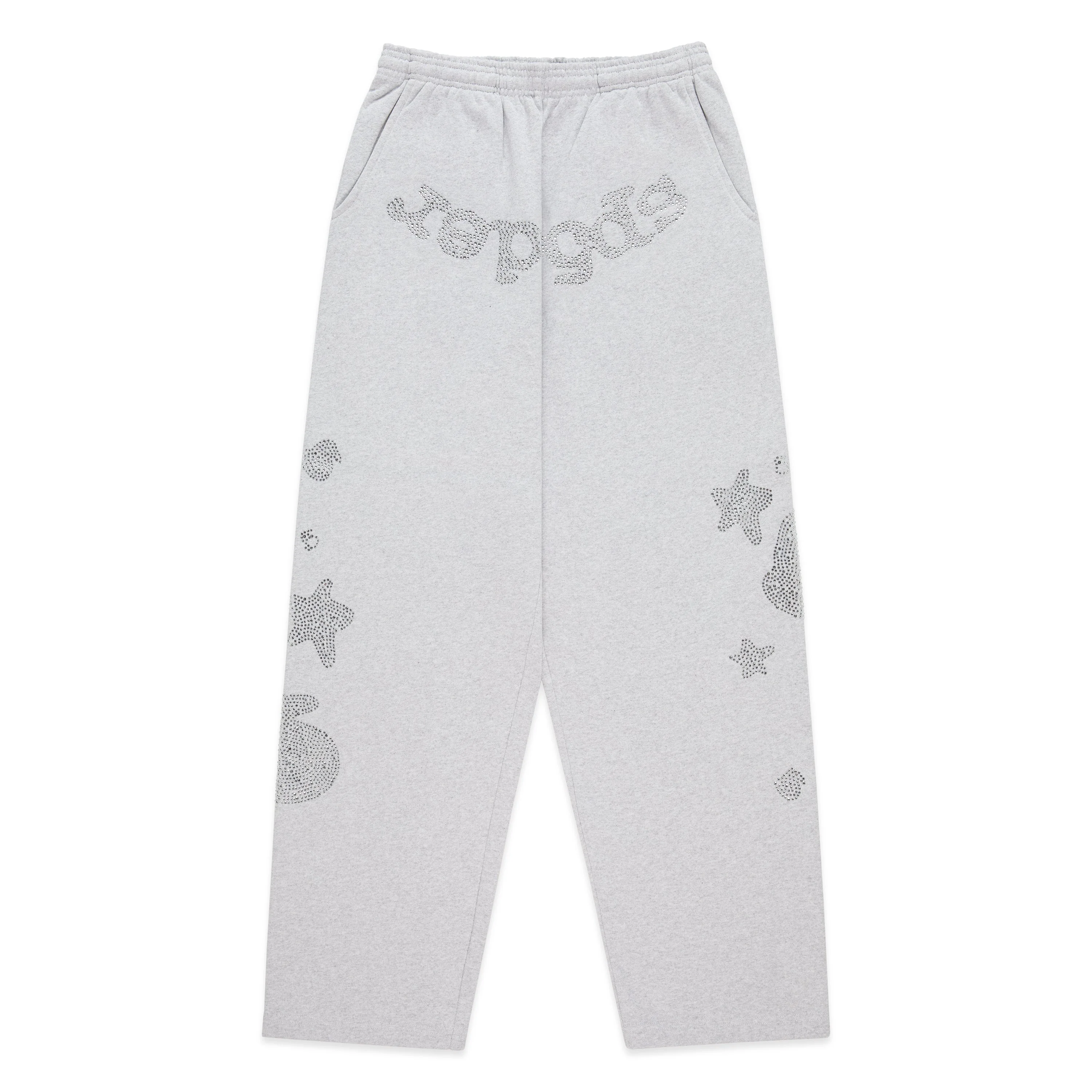 RHINESTONE BELUGA V2 WIDE LEG SWEATPANT